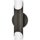 Grace LED 5 inch Textured Black Oxide Bath Light Wall Light