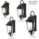 Peale Street 5 Light 33 inch Sand Coal And Vermeil Gold Outdoor Wall Mount, Great Outdoors