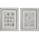 Liana Green and Beige and Cream Wall Art