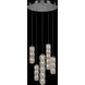 Signature Verve LED 17 inch Stainless Steel Multi-Light Pendant Ceiling Light