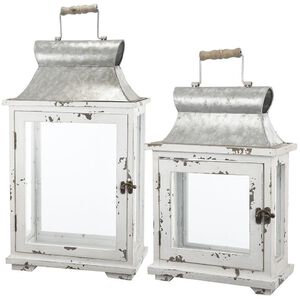Evelyn 19.7 X 11.4 inch Portable Lantern, Set of 2