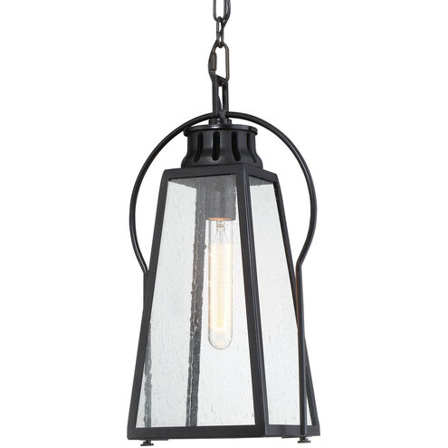 Halder Bridge 1 Light 10 inch Coal Outdoor Chain Hung Lantern, Great Outdoors