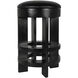 Berlin 26 inch Hand Rubbed Black Counter Stool