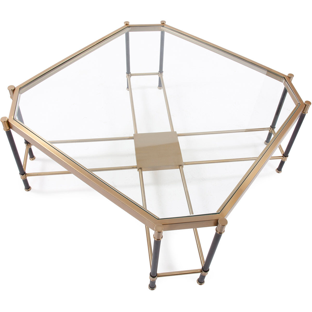 Graham Brushed Gold Coffee Table