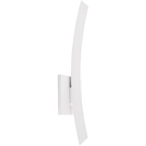 Kattari LED 18 inch White Outdoor Wall Sconce