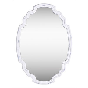 Backstage 36 X 25 inch Antique White Wall Mirror