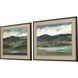 Landscapes Collection Green Framed Art
