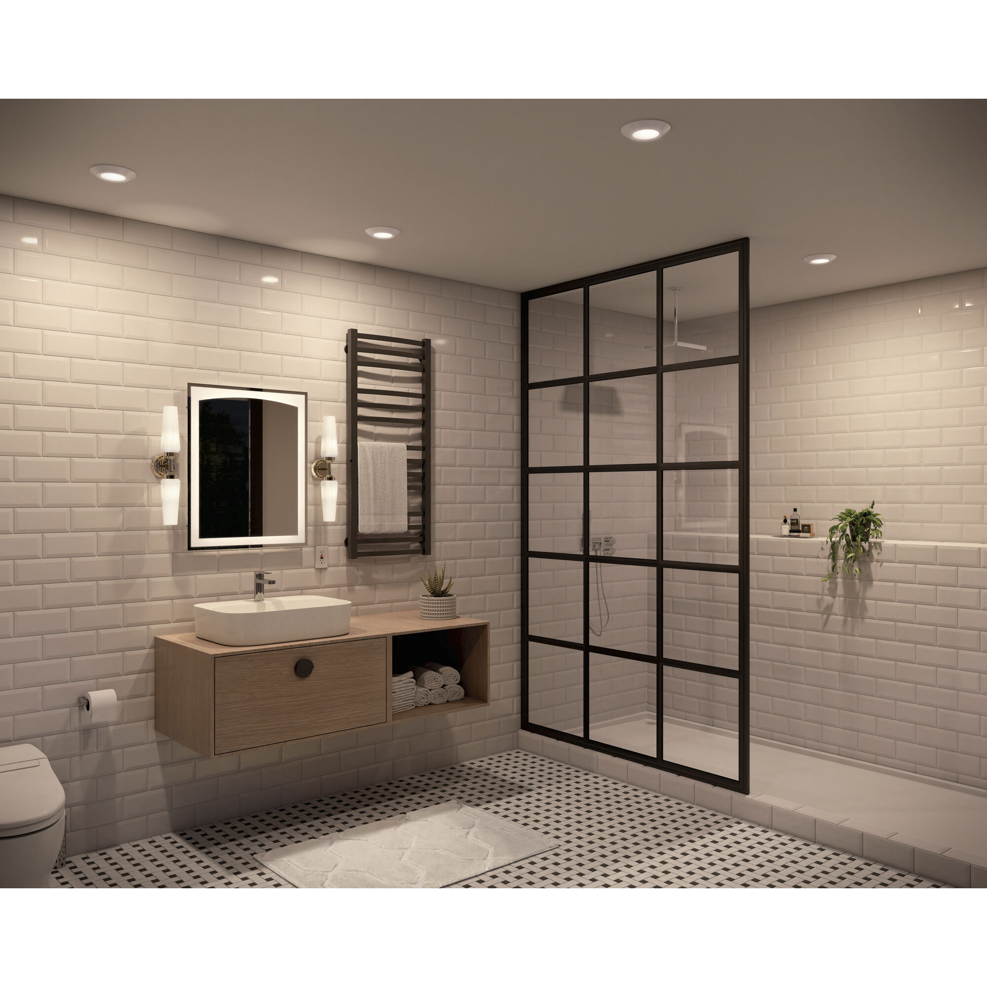 Horizon III White Downlight 