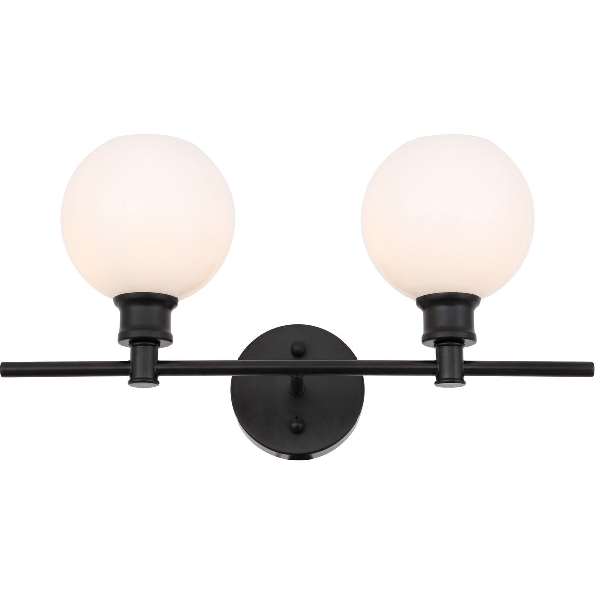 Syracuse 2 Light 19 inch Black Wall sconce Wall Light