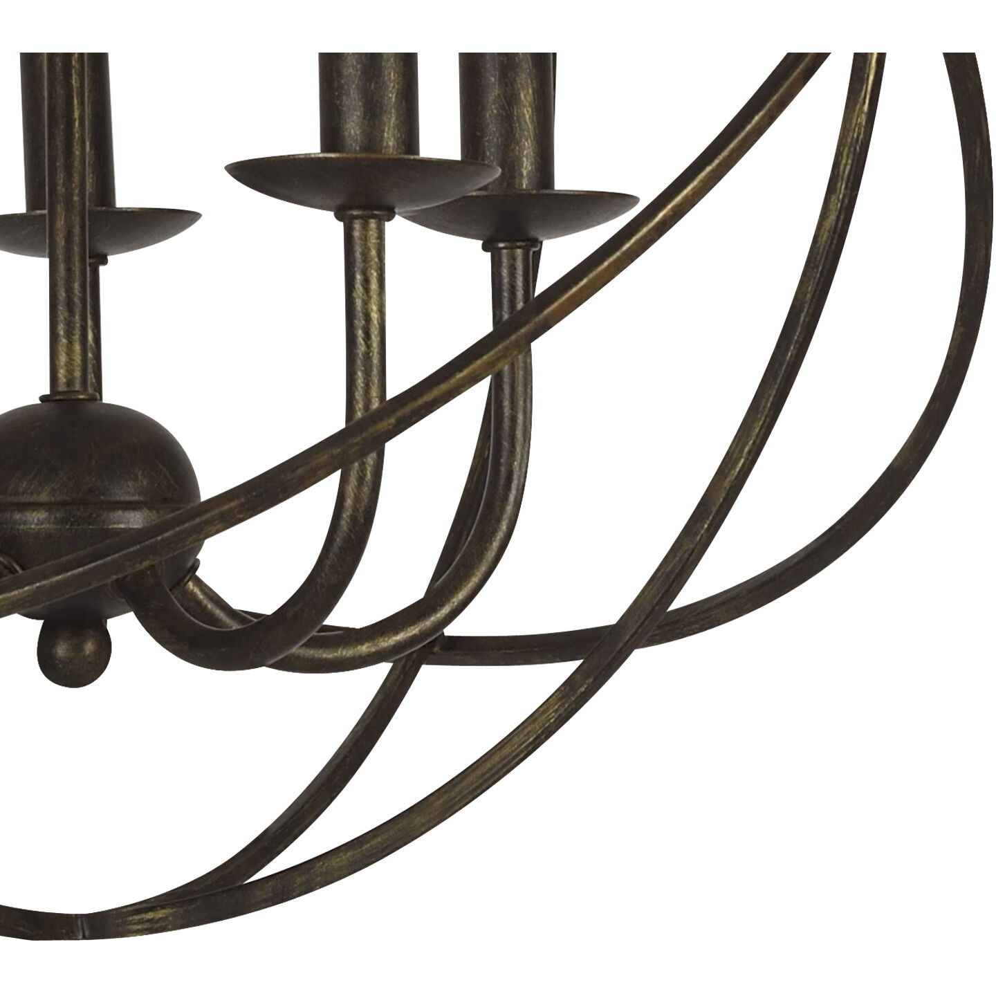 Somma Way 5 Light 17 inch Bronze Mini Chandelier Ceiling Light