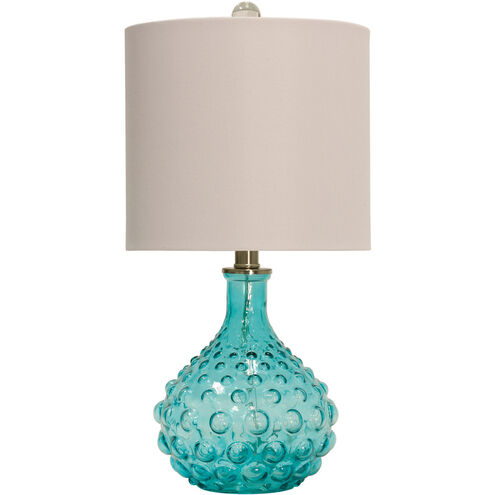 Signature 20.3 inch 60 watt Blue Table Lamp Portable Light