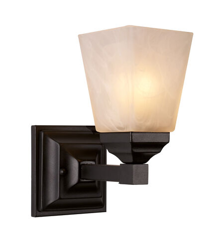 Val Verde 1 Light 5 inch Black Wall Sconce Wall Light