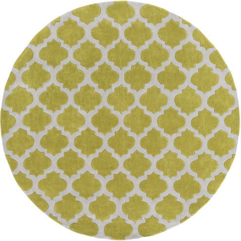 Cosmopolitan 96 X 96 inch Olive, Medium Gray Rug