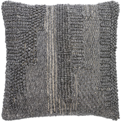 Gabon 20 X 20 inch Gray/Medium Gray Accent Pillow