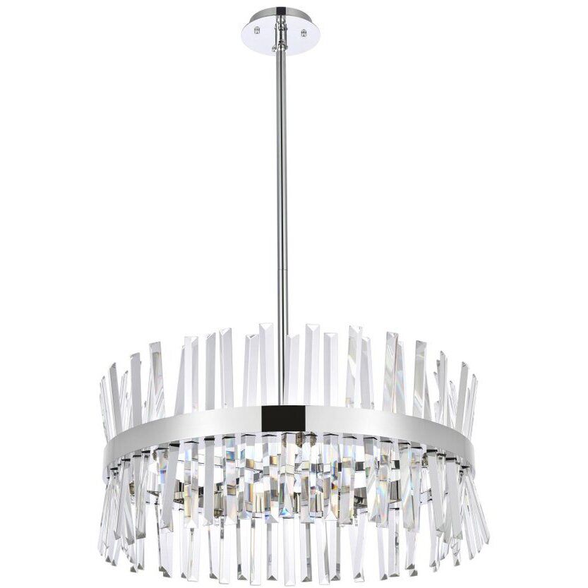 Serephina 14 Light 25 inch Chrome Pendant Ceiling Light
