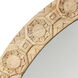 Relief 36 X 36 inch Natural Mirror