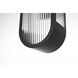 Albert 1 Light 18.5 inch Black Outdoor Wall Sconce