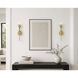 Paloma 1 Light 4.75 inch Gold Leaf Wall Sconce Wall Light