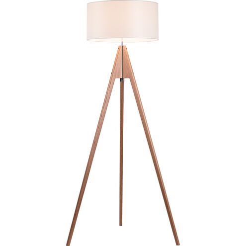 Signal 72 inch 15.00 watt Red Oak Floor Lamp Portable Light