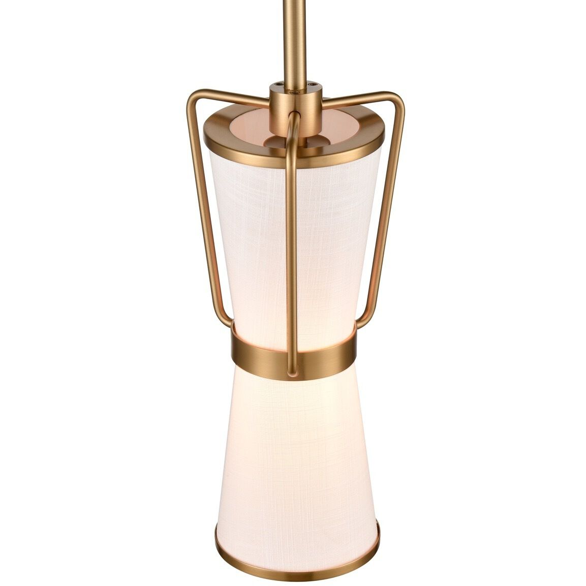 Layla LED 4.9 inch Brushed Brass Pendant Ceiling Light