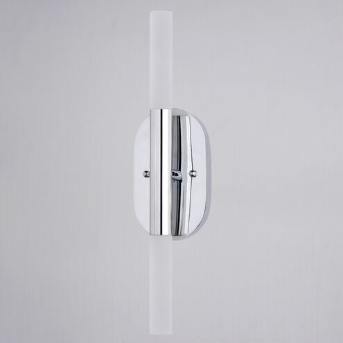 Fulton LED 4.5 inch Chrome Bathroom Light Wall Light