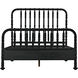 Bachelor Hand Rubbed Black Bed, Queen