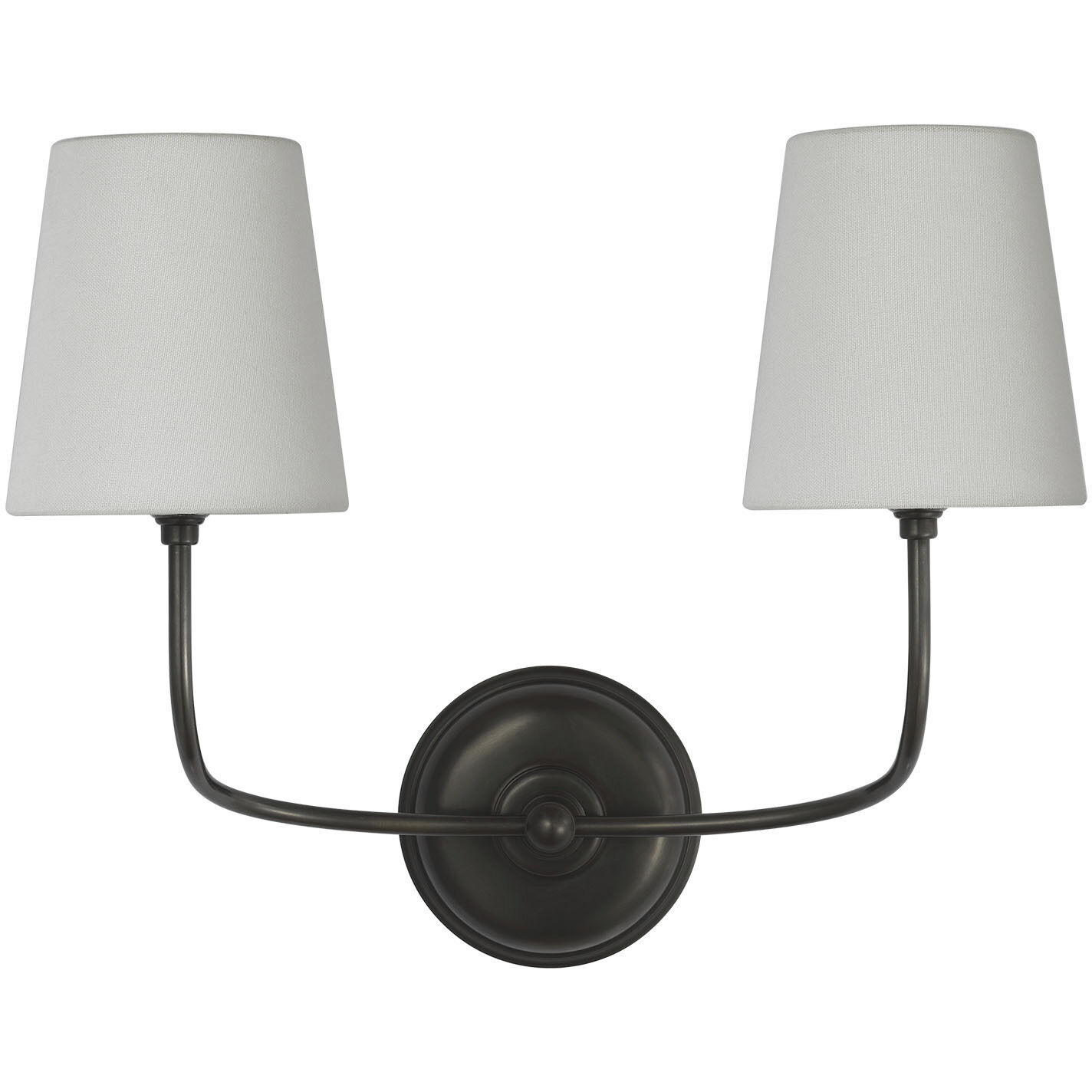 Thomas O'Brien Vendome Cordless Double Sconce Wall Light