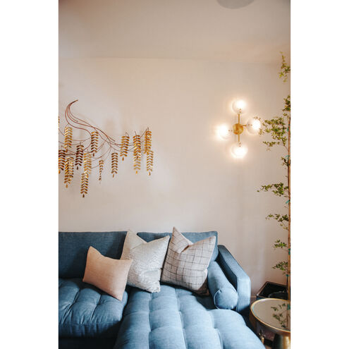 Giselle LED 18 inch Aged Brass ADA Wall Sconce Wall Light