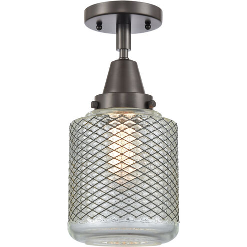 Franklin Restoration Stanton 1 Light 6 inch Oil Rubbed Bronze Flush Mount Ceiling Light