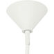 Alora Mood Ashford 2 Light 57.5 inch Antique White Linear Pendant Ceiling Light