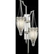 Mirage Wall Sconce Wall Light in Silver