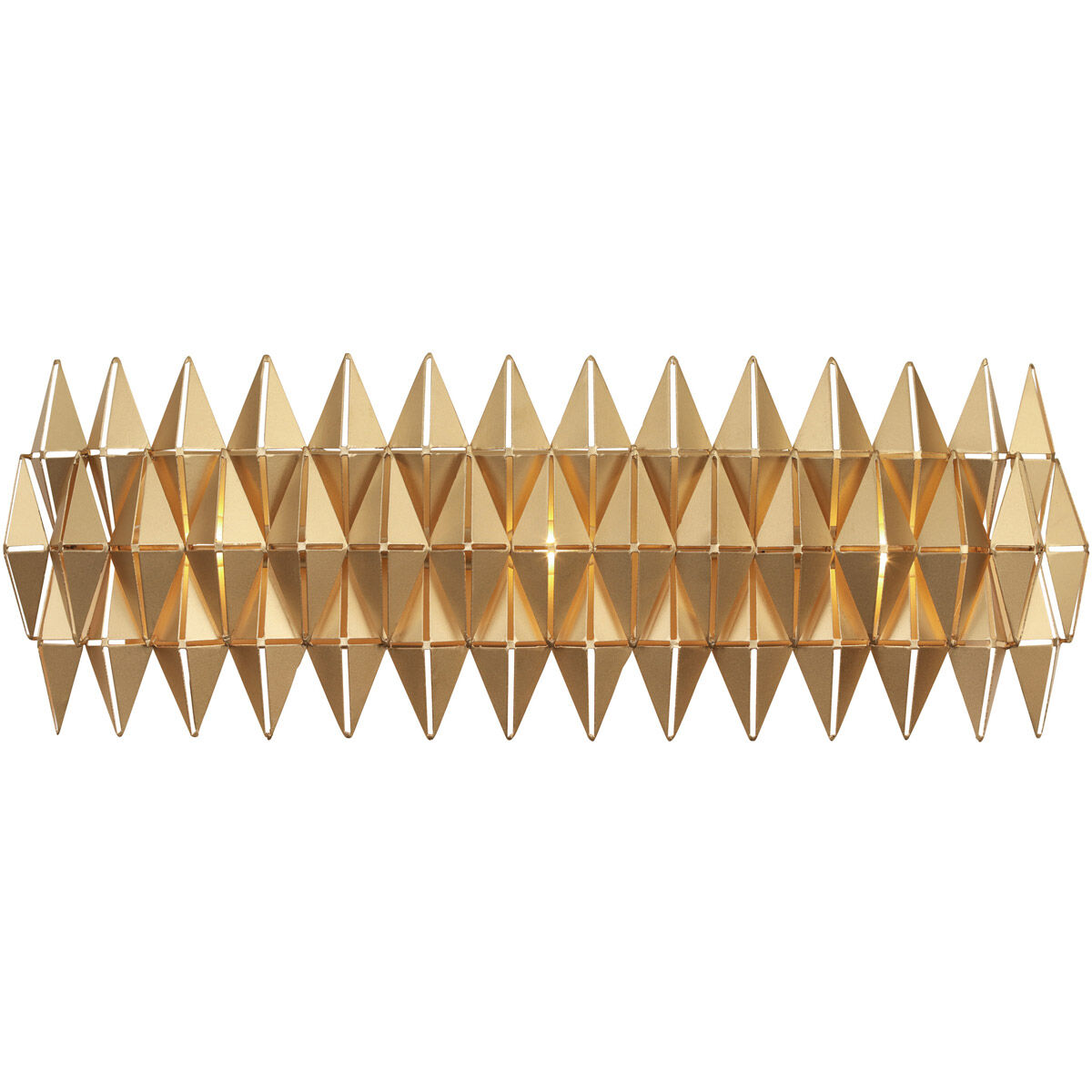 Forever 3 Light 26 inch French Gold Bath/Vanity Wall Light