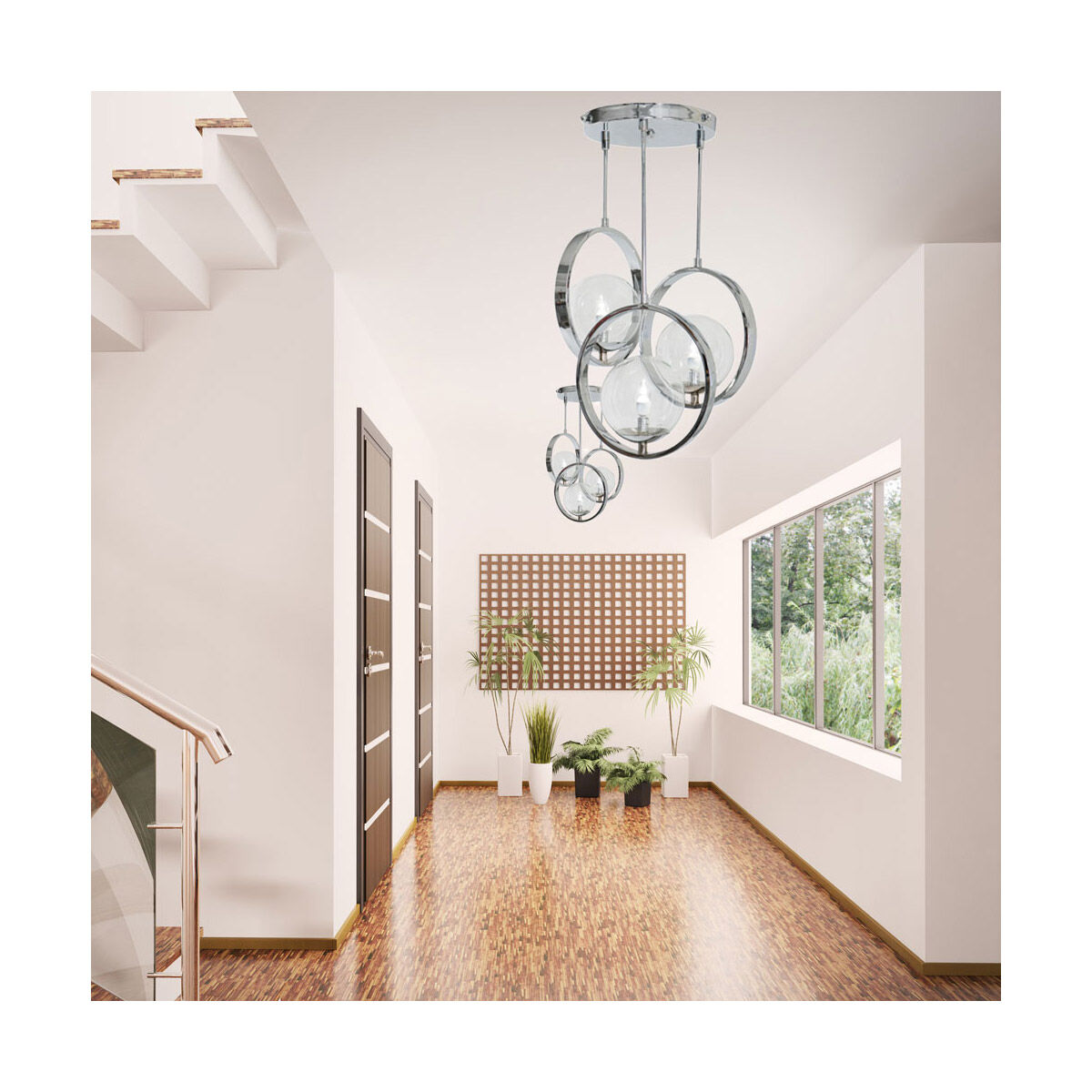 Van Teal 722050 Popular Chandelier Polished Chrome