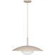 Mont 1 Light 20 inch Sand Dune Pendant Ceiling Light in Standard