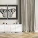 Grand Butterfly Black and Beige and White Framed Art
