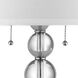 Palla 29 inch 100.00 watt Polished Chrome Table Lamp Portable Light