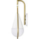 Admiral 1 Light 6.5 inch Matte White Wall Sconce Wall Light