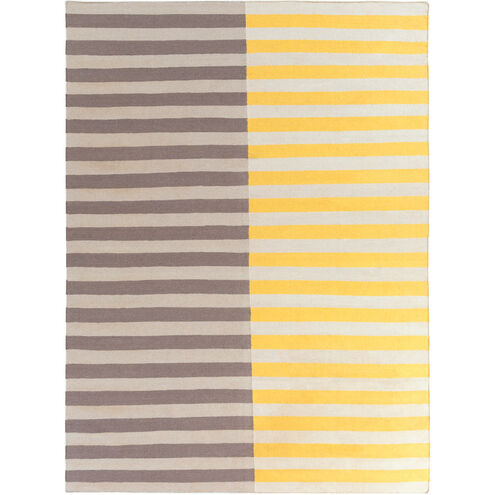 Frontier 132 X 96 inch Saffron, Taupe, Light Gray, Medium Gray Rug