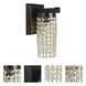 Gemini 1 Light 5 inch Brushed Nickel Sconce Wall Light