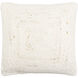 Paulsen 20 X 20 inch Off-White/Ivory/Pearl/Light Silver Accent Pillow