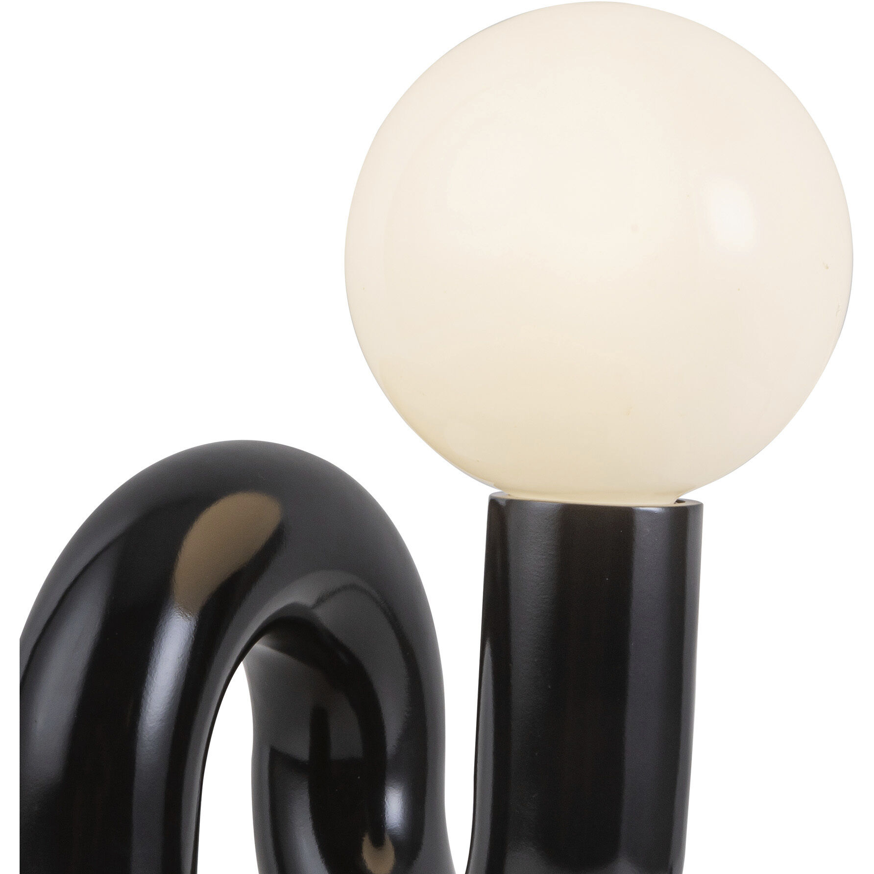 Alora Mood Sadie 6.63 inch 40.00 watt Gloss Black Table Lamp Portable Light