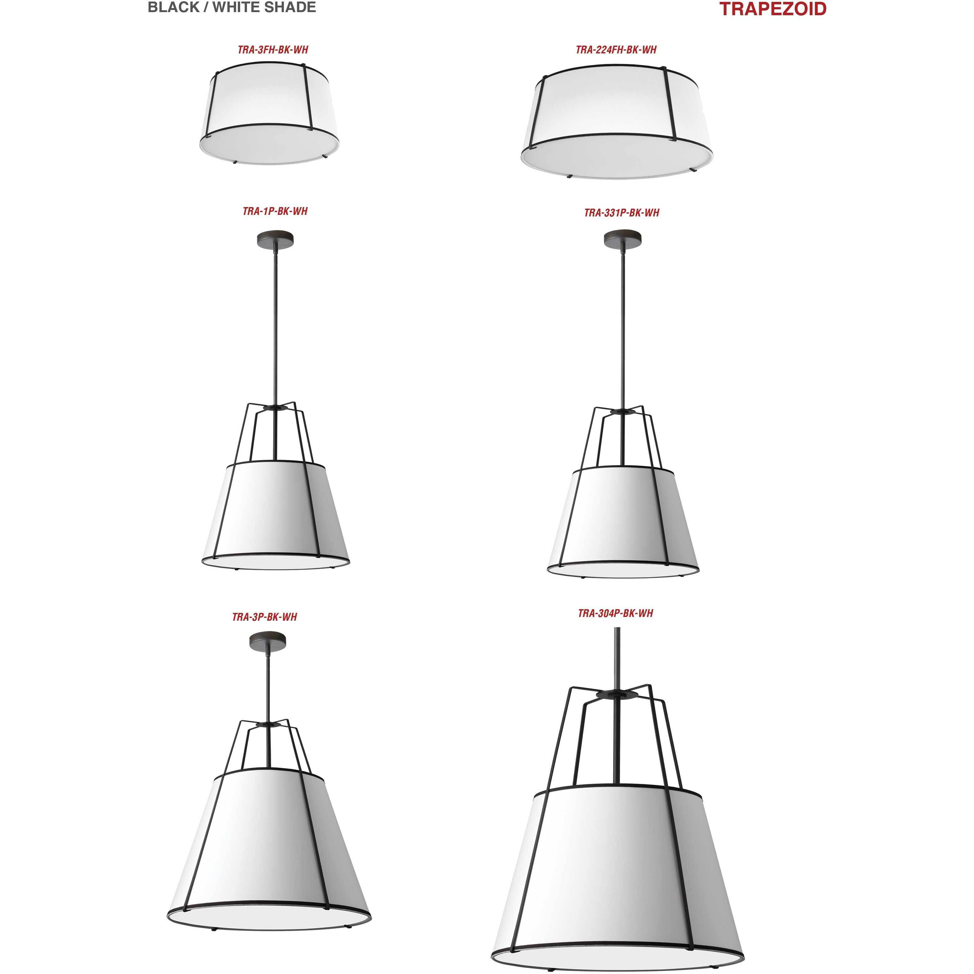 Trapezoid pendant light sale