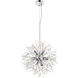 Flores 8 Light 20 inch Chrome Pendant Ceiling Light