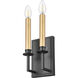 Orson Wall Sconce Wall Light in Matte Black