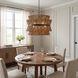 Drew & Jonathan Thurlo 4 Light 32 inch Midnight Black Hanging Shade Ceiling Light, Large