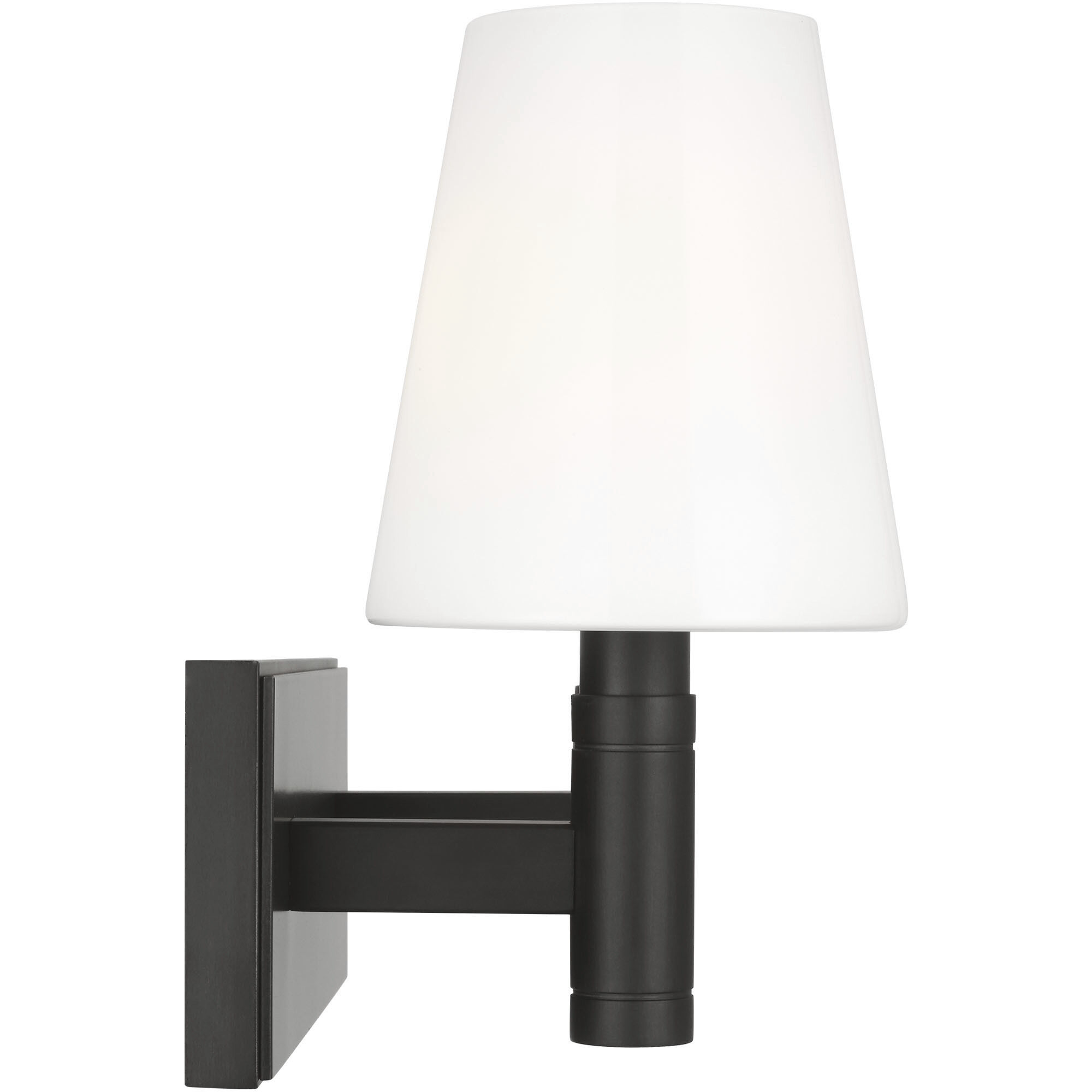 TOB by Thomas O'Brien Beckham Classic 2 Light 13.25 inch Aged Iron Bath Vanity Wall Light