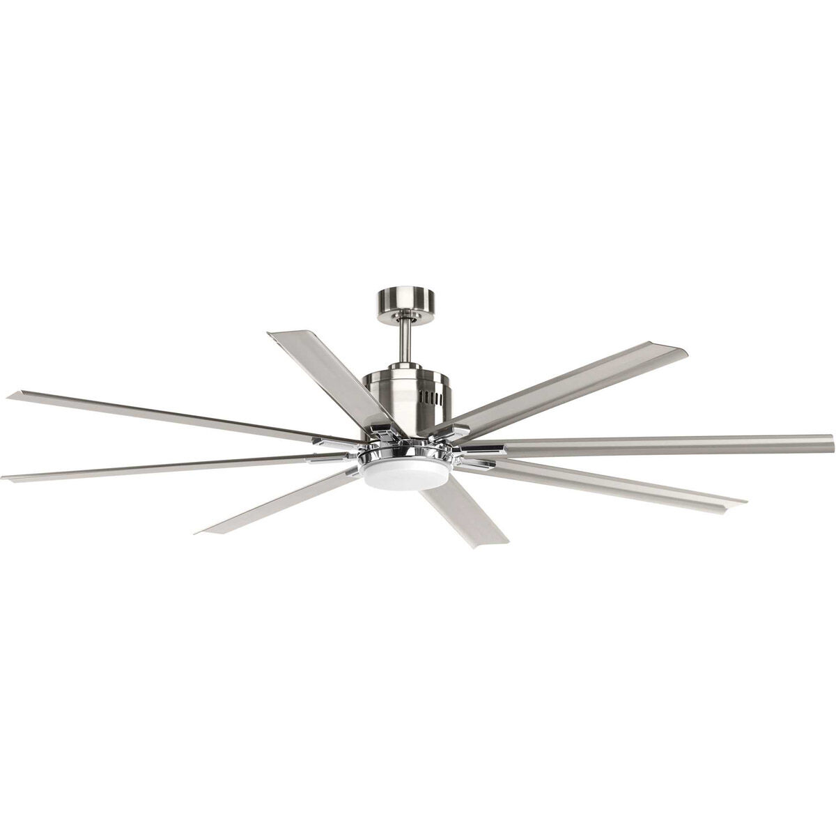Jackson 72 inch Brushed Nickel Ceiling Fan, Progress LED
