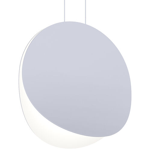 Malibu Discs LED 18 inch Dove Gray Pendant Ceiling Light