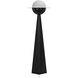 Saturn 65 inch 25.00 watt Matte Black Floor Lamp Portable Light