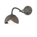 Brooklyn 1 Light 6 inch Dark Smoke and Ink Long-Arm Sconce Wall Light